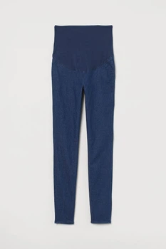 Джеггинсы для беременных H&M 270929718 XS Синий