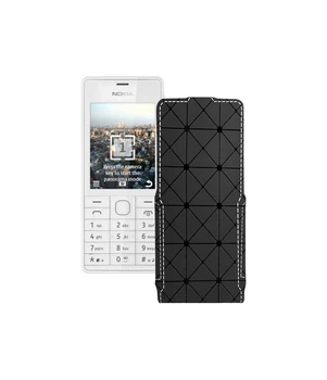 Чохол-фліп для телефону Nokia 515 Чорний ромб