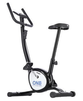 Велотренажер механічний One Fitness RW3011 Чорний (5907695575590)