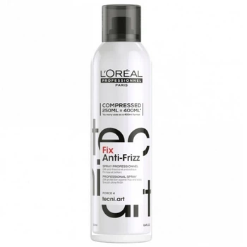Лак для волосся L'Oreal Professionnel Tecni.art Fix Anti-Frizz Spray Compressed 250ml = 400ml