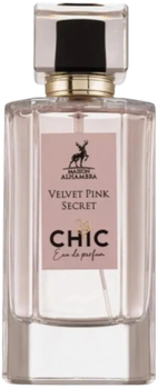 Woda perfumowana damska Alhambra Velvet Pink Secret Chic 100 ml (6290360590691)