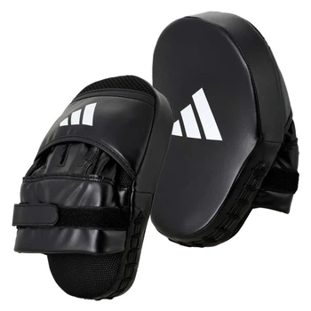 Лапы боксерские Adidas Training Curved Focus Mitt Short (ADISBAC01) Black/White