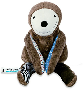 Интерактивный талисман Whisbear E-zzy the Sloth с датчиком плача и мобильным приложением (5905279995734)