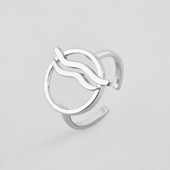 Срібне кільце Minimal 10387-16,0р