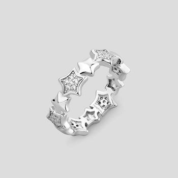 Срібне кільце Minimal DR2988-18 18