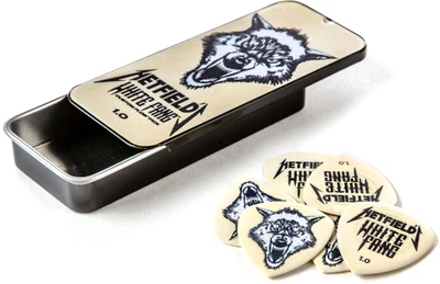 Набор медиаторов Dunlop PH122T1.0 White Fang Pick Tin 1.0 мм 6 шт (R127248)