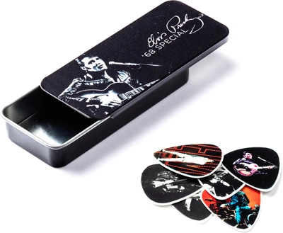 Набор медиаторов Dunlop EPPT02 Elvis `68 Special Pick Tin 6 шт (R127383)