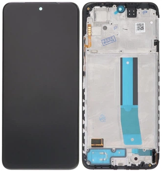 Дисплей модуль тачскрин Xiaomi Redmi Note 11 черный TFT с рамкой High Copy