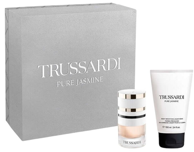 Набір для жінок Trussardi Pure Jasmine Парфумована вода 60 мл + Лосьйон для тіла 100 мл (8059036000180)