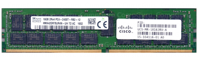 Серверна оперативна пам'ять Hynix DDR4 16GB 2400MHz RDIMM 2Rx4 PC4-2400T (HMA42GR7BJR4N-UH)