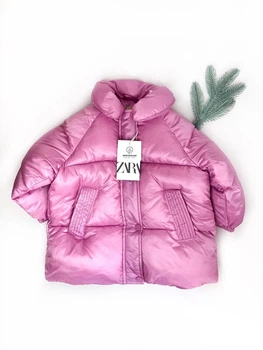 Демісезонна куртка ZARA 92 см рожевий артикул Л703