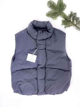 Жилет демісезонний ZARA 98 см графітовий артикул Л715