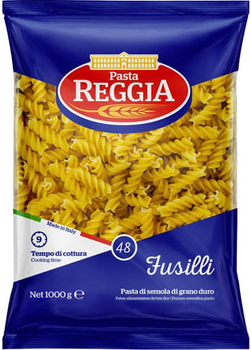 Макаронные изделия ReggiA 48.Fusilli Веретено 1 кг (8008857310480)