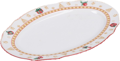 Taca La Porcellana Bianca Christmas Edition owalna 32 cm (8027549117732)