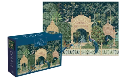 Пазли тришарові Secret Garden 6, розмір 48х67 см ., 1000 шт.ІNTERDRUK