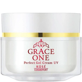 АНТИВОЗРАСТНОЙ КРЕМ ДЛЯ ЛИЦА с солнцезащитным эффектом Kose Cosmeport Grace One Perfect UV Gel Cream SPF 50 + PA ++++ (100г) Япония (2.kos.006.100)