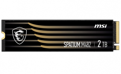 SSD накопитель msi Spatium m482 2Tb pci-e 4.0 x4 m.2 2280 3d tlc Eco Pack (s78-440q720-p83)