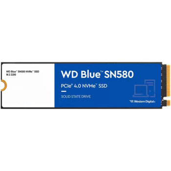 SSD накопитель wd sn580 250gb m.2 2280 (wds250g3b0e)