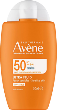 Сонцезахисний флюїд Avene Sun Ultra Invisible SPF 50 50 мл (3282770397376/3282770397376)