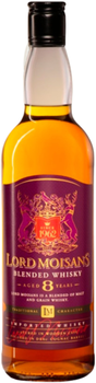 Віскі Lord Moisans Blended Whisky 8 Year Old 0.7 л 40% (3281465477021)