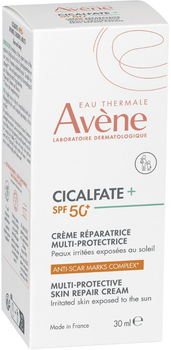 Сонцезахисний крем Avene Cicalfate+ SPF 50+ 30 мл (3282770394467)