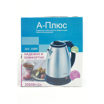 Электрочайник A-PLUS 2.0 л (1689)