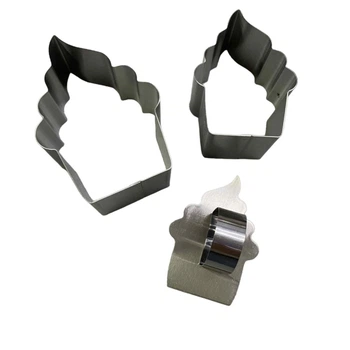 Кольца для салата и десертов MOUSSE MOLD с прессом 2 шт (135 MS) "Пирожное"