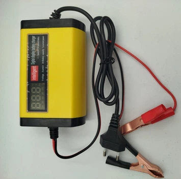 Імпульсний зарядний пристрій для автомобільного акумулятора 12V, 2А