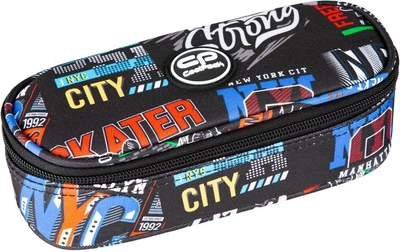 Пенал без наполнения на молнии CoolPack Campus Big City F062673