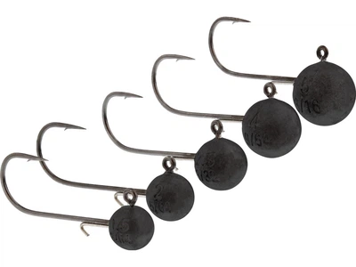 Джиг головка Westin Micro Jig Head #4 5.0g Black Nickel 3pcs Tungsten (185277) T94-008-043
