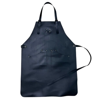 Кожаный фартук Gorillas BBQ (спилок) 2 кармана FR20