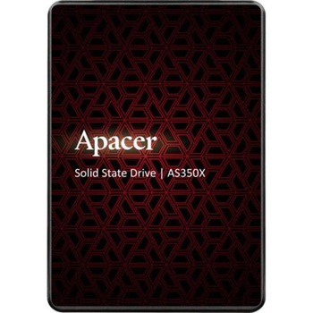 Твердотільний накопичувач SSD 1Tb, Apacer AS350X, SATA3, 2.5", 3D TLC, 560/540 МБ/с (AP1TBAS350XR-1)