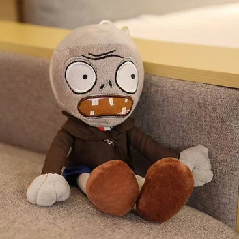 Мягкая Игрушка Plants vs Zombies Зомби Серый 50 см Растения Против Зомби