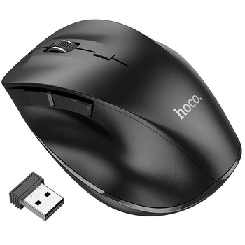 Мышка беспроводная оптическая Wireless mouse HOCO GM24 |2.4G/Bluetooth| Черный