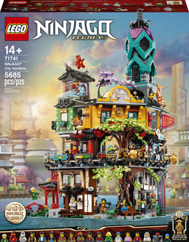 Zestaw klockow Lego Ninjago Miejskie ogrody Ninjago 5685 czesci (71741) (955555908540535) - Outlet