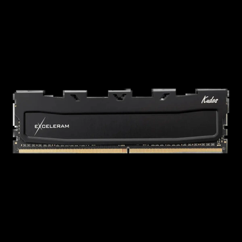 Модуль памяти для компьютера DDR5 16GB 6400 MHz Black Kudos eXceleram (EK50160643039C)