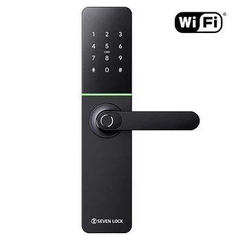 Розумний дверний біометричний замок SEVEN LOCK SL-7779BFW-Т