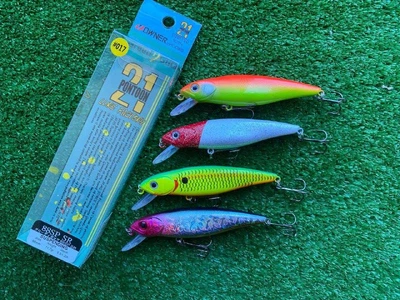 Набір Воблерів Greedy Guts 88 SP-SR (88мм/11.7g )(Fishing)(4шт) (8306-н6)