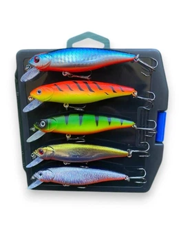 Набір Воблерів Greedy Guts 88 SP-SR (88мм/11.7g )(Fishing)(5шт) в коробці (8306-н1)