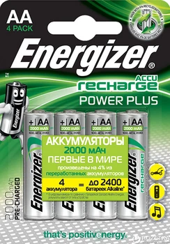 Akumulatorki Energizer Power Plus AA 2000 mAh 4 szt (7638900417012)