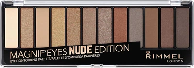Палетка Теней Для Век Rimmel Magnifeyes Eye Contouring Palette 001 Nude Edition 14.2 Г
