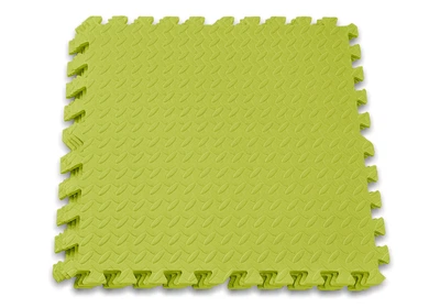 Татамі мат EasyFit SwallowTail 4 шт 60х60х1 см EF-1950-Y жовтий