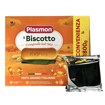 Дитяче печиво Plasmon для малюків від 6 місяців biscotto del bambini 60 г
