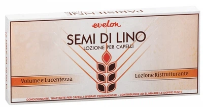 Ампулы для волос с экстрактом семян льна - Parisienne Italia Evelon Semi Di Lino Hair Ampoules 12x10ml (580683-24592567)