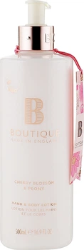Лосьон для рук и тела Grace Cole Hand & Body Lotion Boutique Cherry Blossom & Peony 500ml (500ml) (894961-1520427402-2)