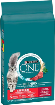 Сухий корм для котів Purina One Sterilcat яловичина 9.75 кг (7613038508528)