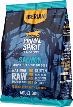 Karma sucha dla psów Primal Spirit łosoś wieprzowina 1 kg (8436586311438)