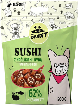 Przysmak dla psów Mr. Bandit Sushi królik z rybą 500 g (5902414204843)