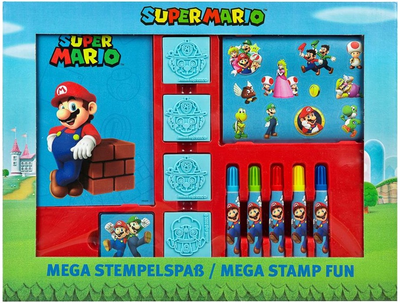 Креативний набір Undercover Super Mario Mega Stamp Set (4043946303947)