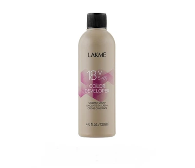 Крем Окислитель Для Волос Lakme Color Developer 18V 5 4 120 Мл